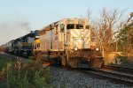 CITX 3079 leads WB ethanol 633 approaching Springdale Road